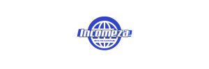 Incomeza logo with globe icon representing online earning and digital income platform